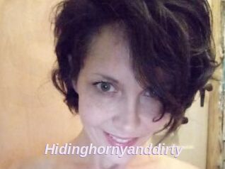 Hidinghornyanddirty