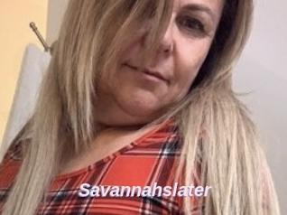 Savannahslater